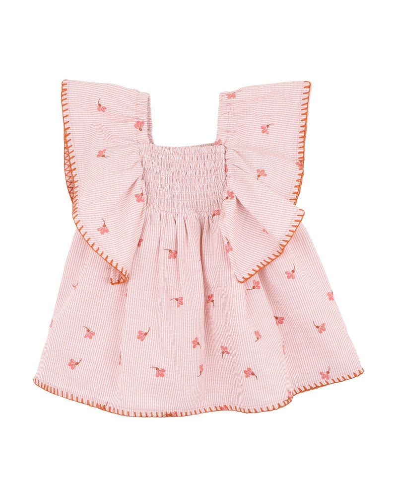 Fox & Finch Songbird Ditsy Embroidered Dress