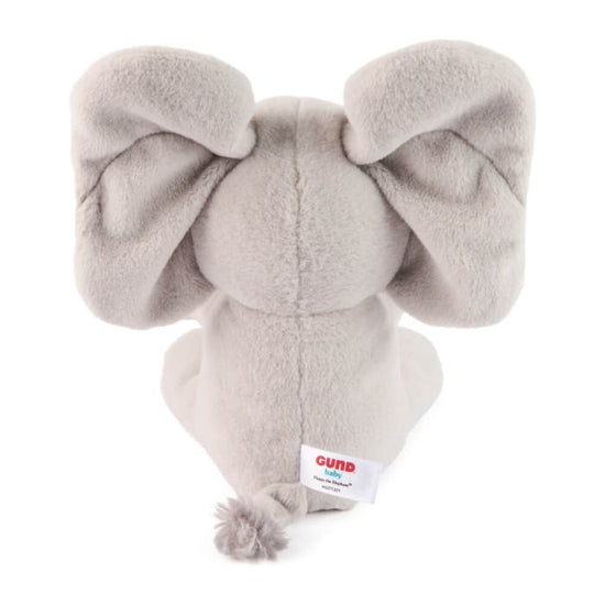 Gund Flappy Elephant Handheld Peek-A-Boo Plush