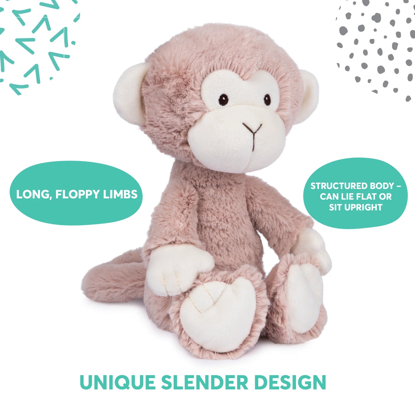 Gund Lil Luvs Monkey Plush Small 30cm