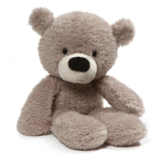 Gund Fuzzy Bear Grey 34cm