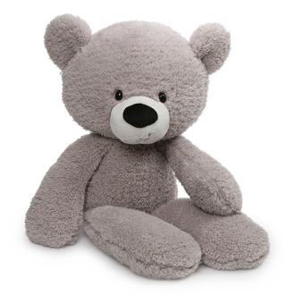 Gund Fuzzy Bear Grey 61cm