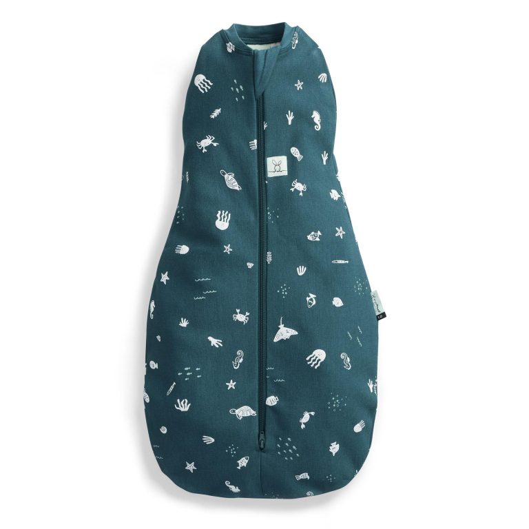 Ergo Pouch Cocoon Swaddle Bag 0.2 TOG - Ocean