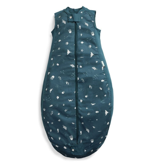 Ergo Pouch Sheeting Sleep Bag 1.0 TOG - Ocean