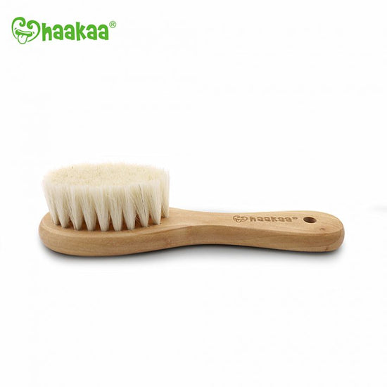 Haakaa Goat Wool Hair Brush & Comb Set