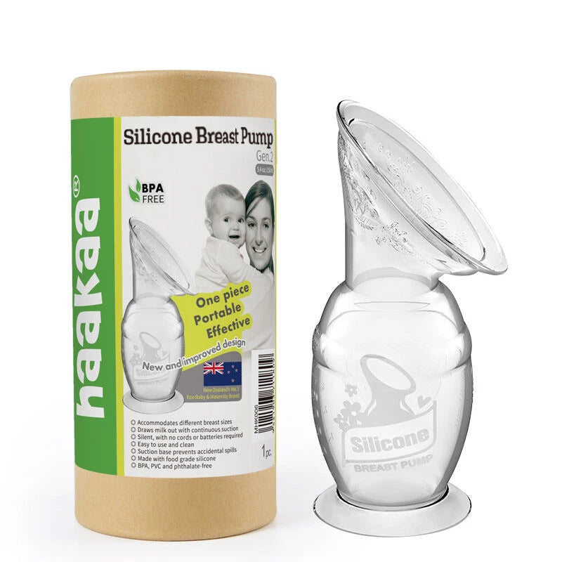 Haakaa Generation 2 Silicone Breast Pump with Base 150ml
