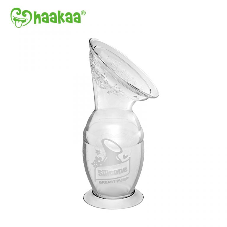 Haakaa Silicone Breast Pump with Base 100ml