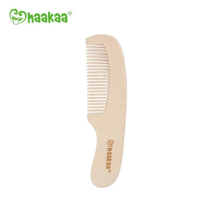 Haakaa Goat Wool Hair Brush & Comb Set