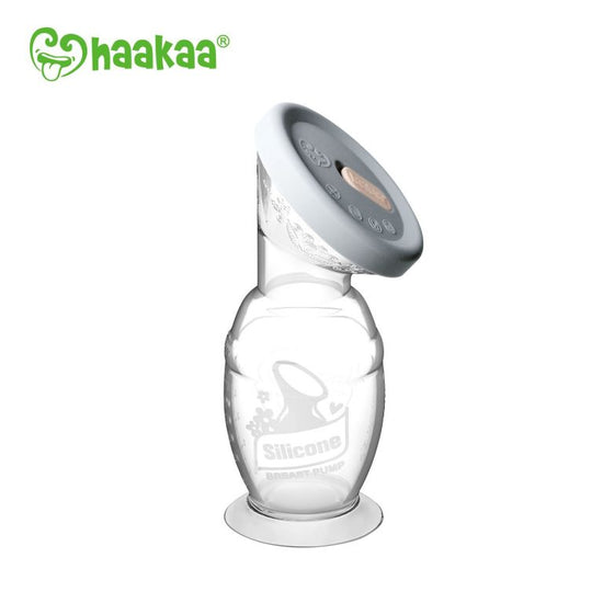 Haakaa Silicone Breast Pump & Cap 100ml