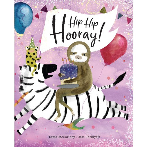 Hip Hip Hooray Hardcover Book