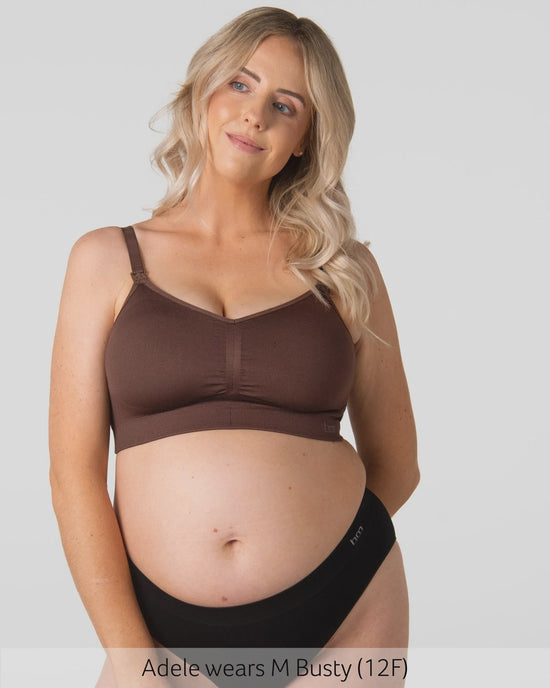 Hotmilk My Necessity 2.0 FlexFit Nursing Bra - Chocolate Busty