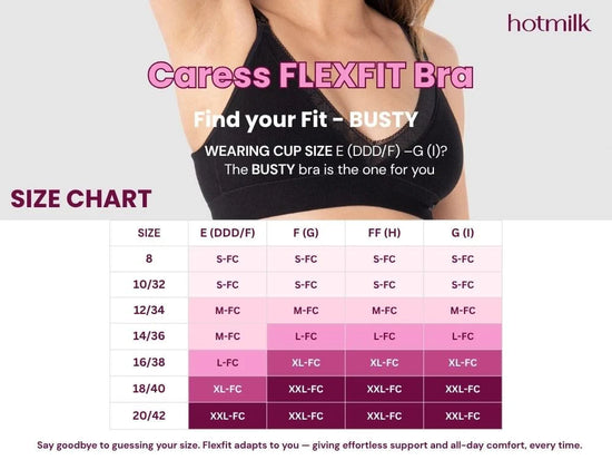 Hotmilk Caress Flexfit Nursing Bra - Seanna Busty