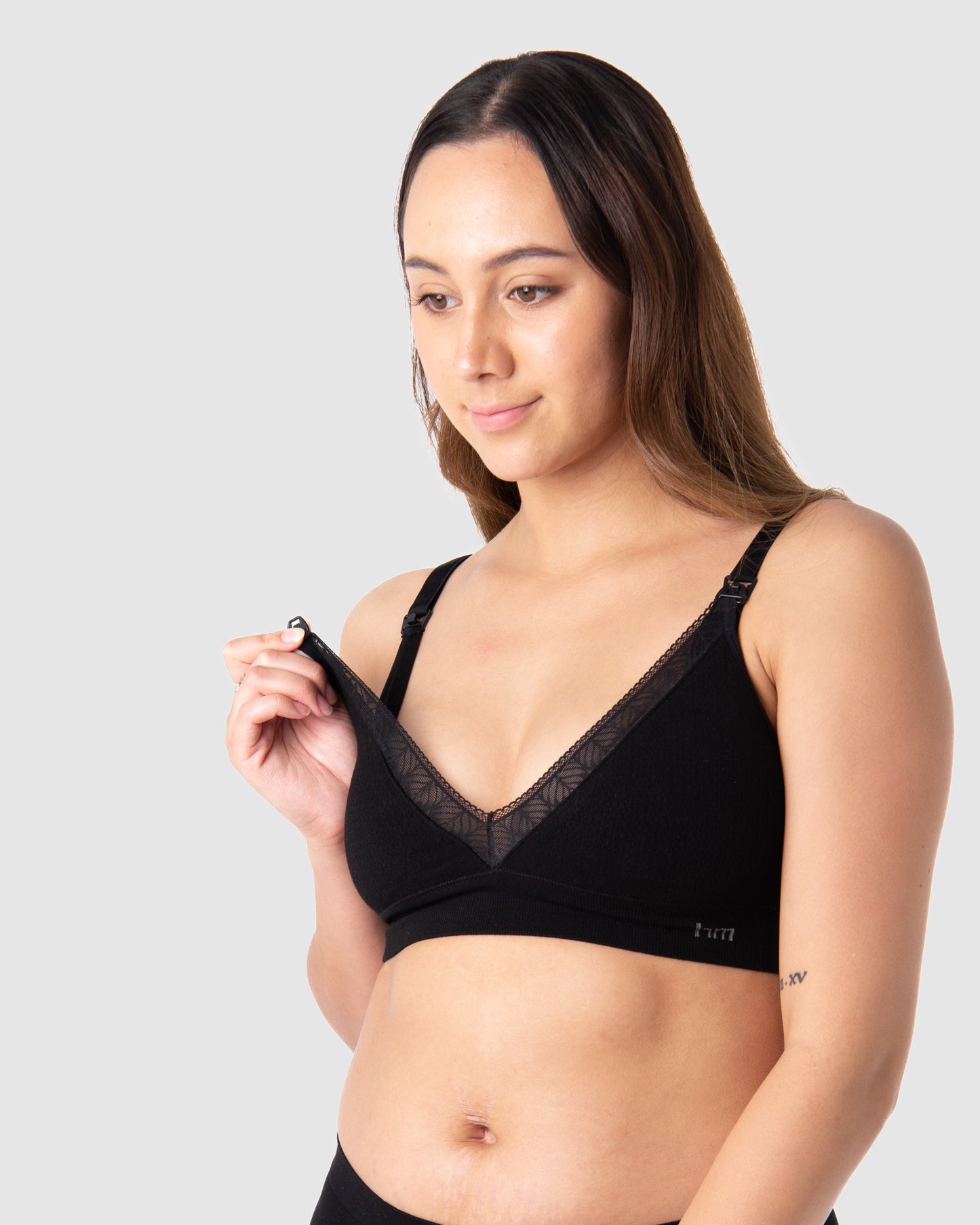 Hotmilk Caress FlexFit Nursing Bra - Black Regular