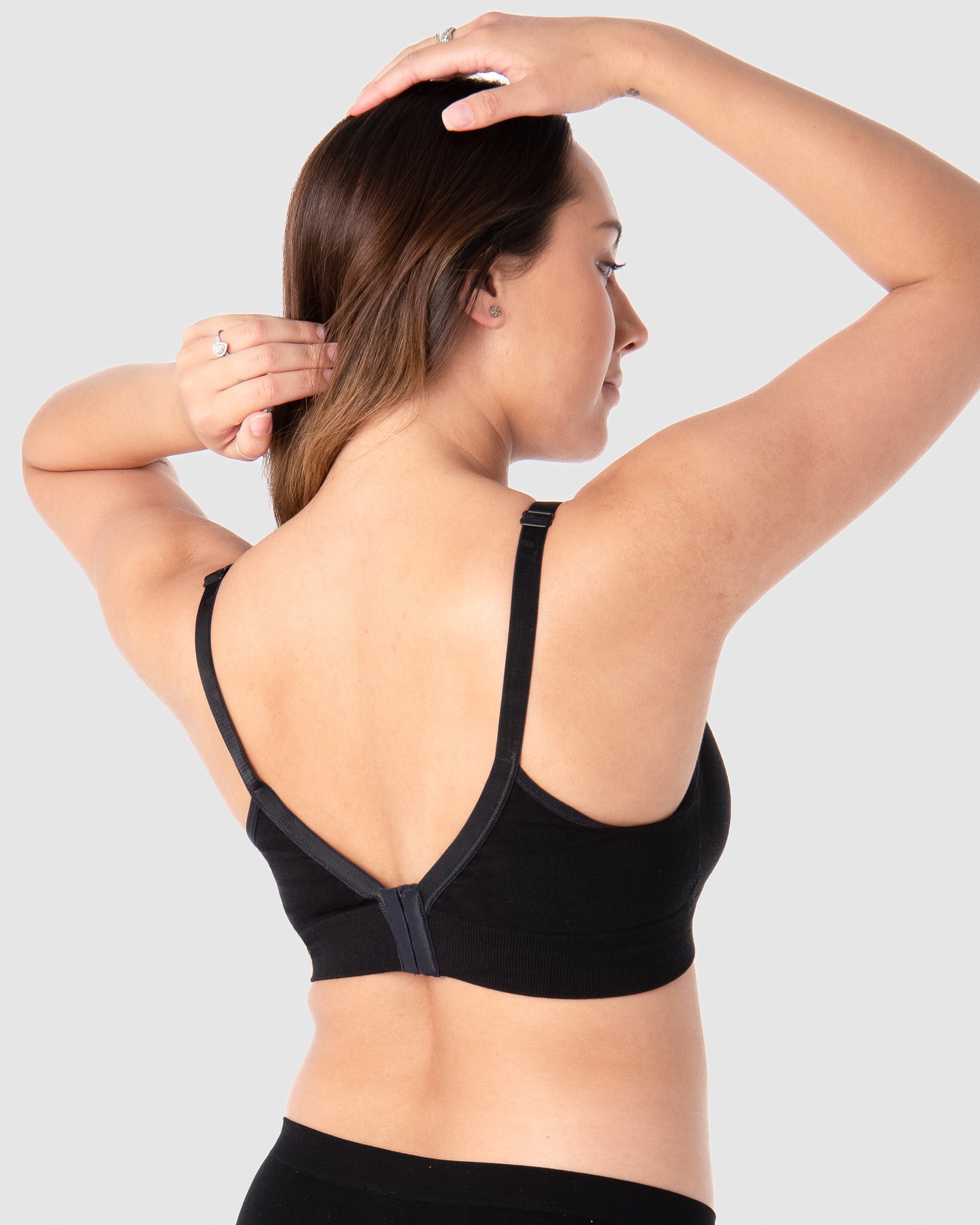 Hotmilk Caress FlexFit Nursing Bra - Black Regular