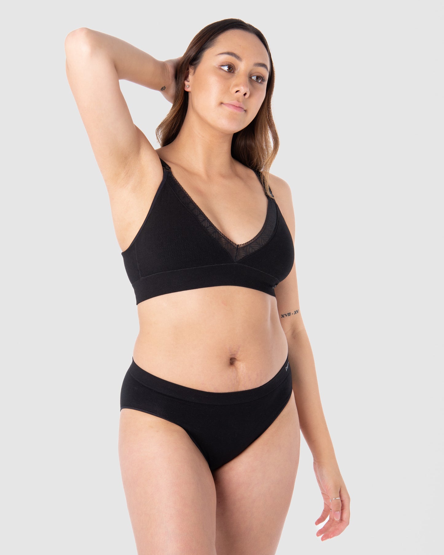 Hotmilk Caress FlexFit Nursing Bra - Black Regular