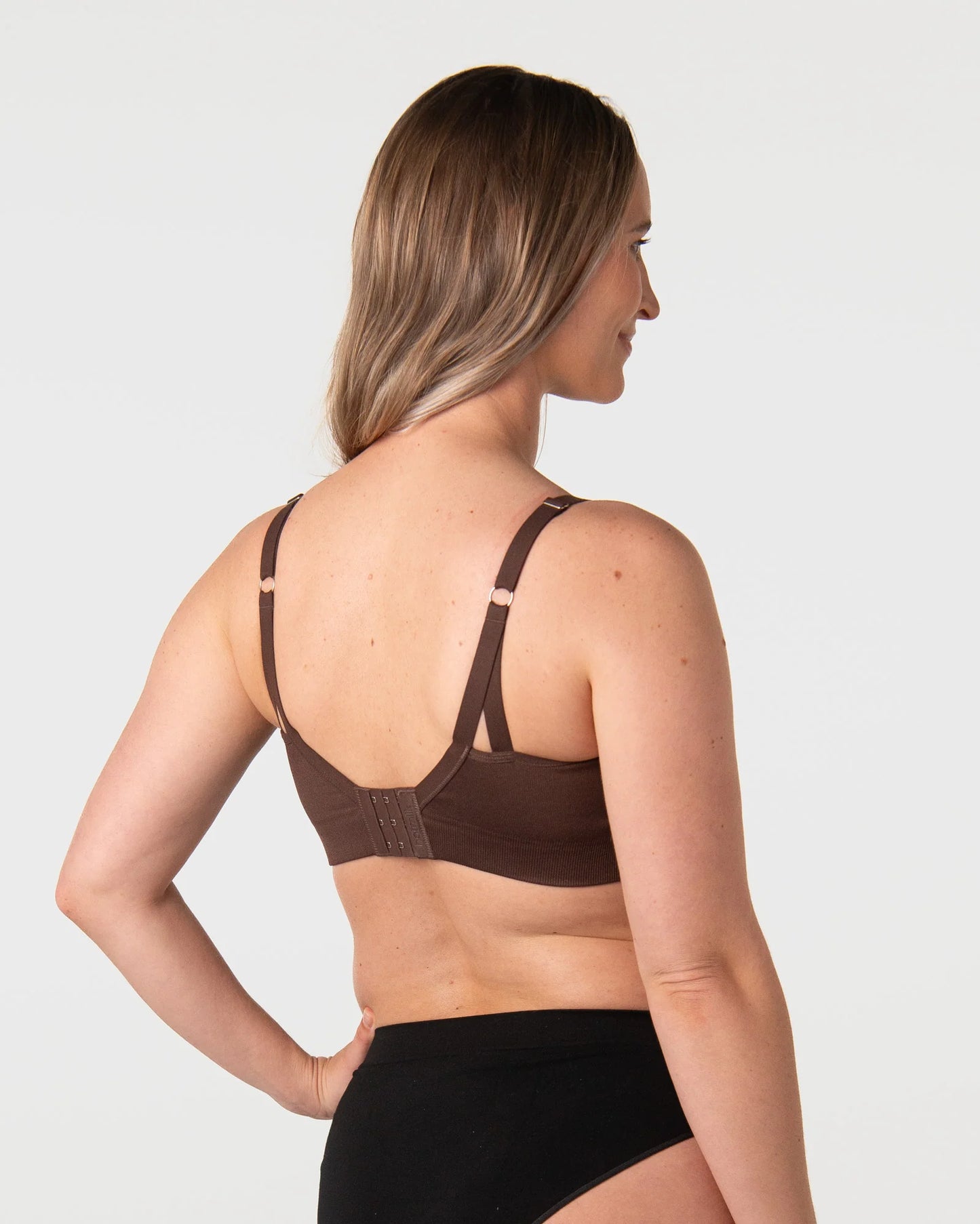 Hotmilk My Necessity 2.0 FlexFit Nursing Bra - Chocolate Regular