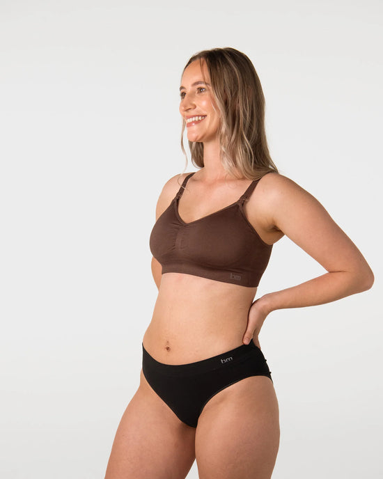 Hotmilk My Necessity 2.0 FlexFit Nursing Bra - Chocolate Regular