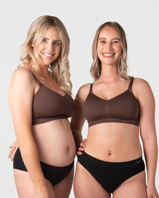 Hotmilk My Necessity 2.0 FlexFit Nursing Bra - Chocolate Regular