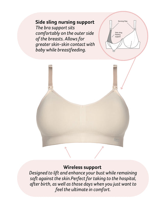 Hotmilk My Necessity 2.0 FlexFit Nursing Bra - Frappe Busty