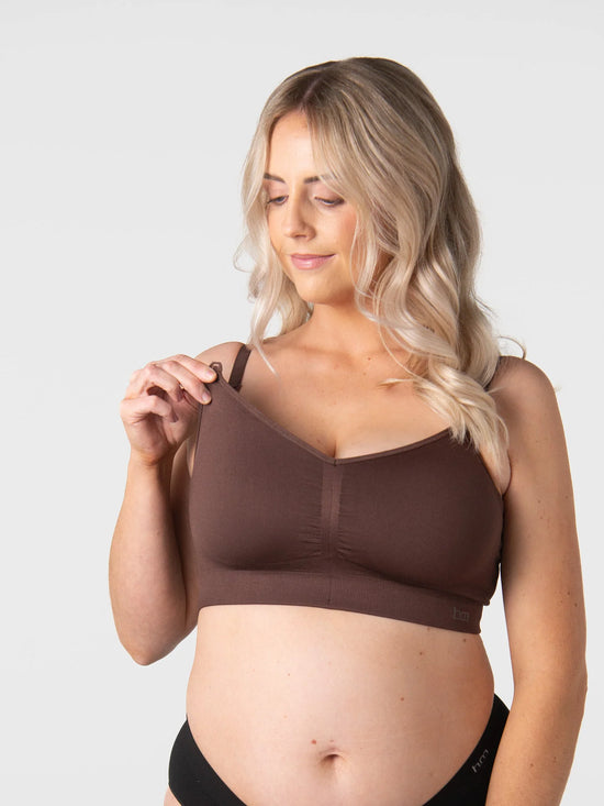 Hotmilk My Necessity 2.0 FlexFit Nursing Bra - Chocolate Busty