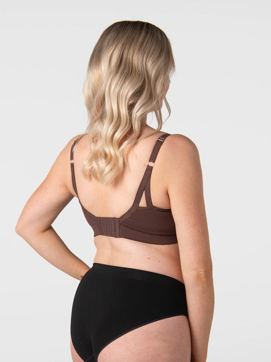 Hotmilk My Necessity 2.0 FlexFit Nursing Bra - Chocolate Busty