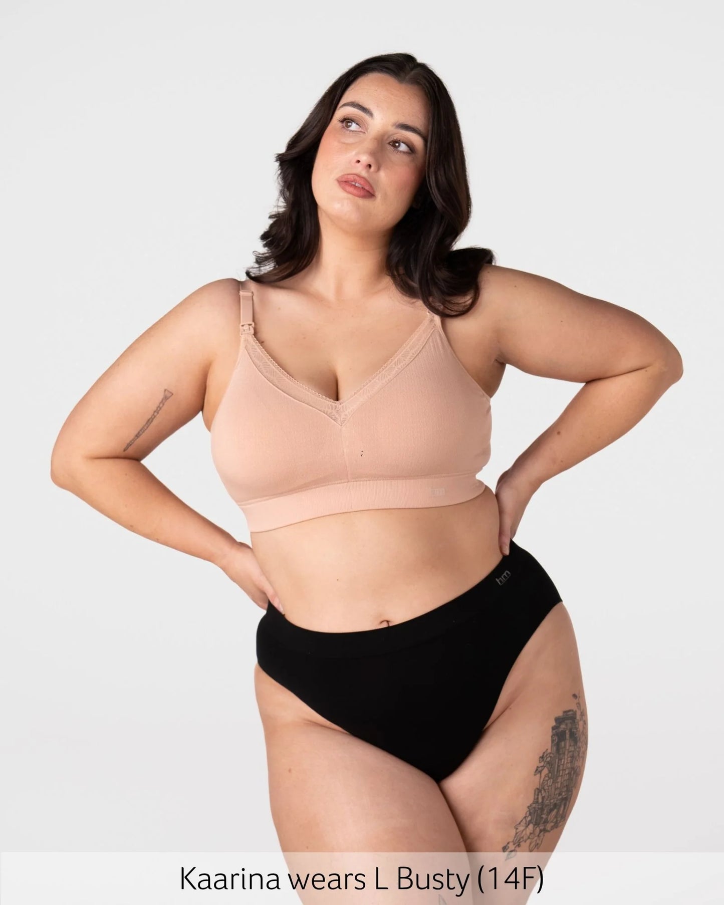 Hotmilk Caress Flexfit Nursing Bra - Cashmere