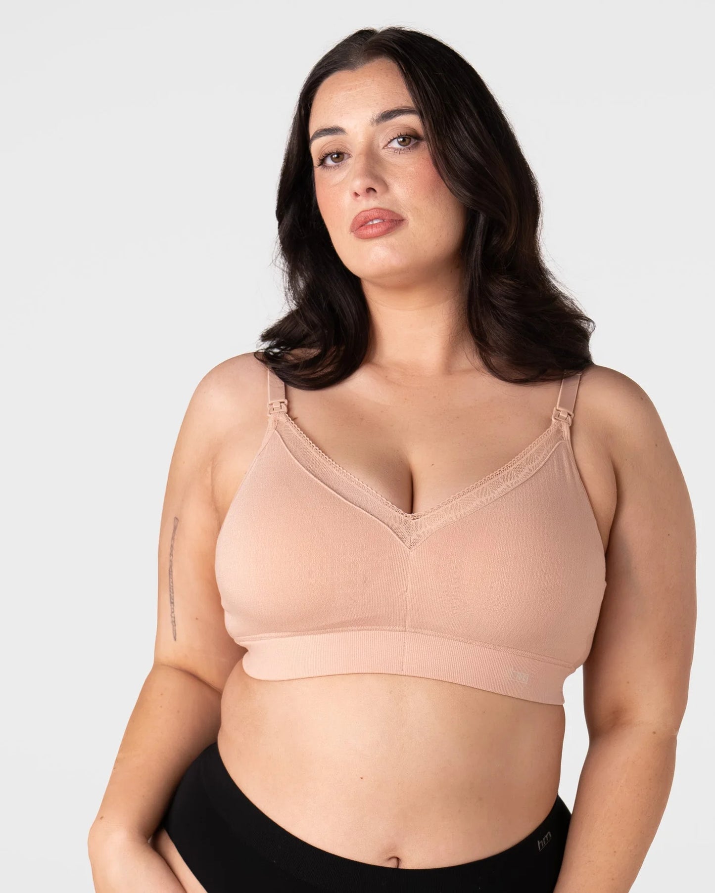 Hotmilk Caress Flexfit Nursing Bra - Cashmere