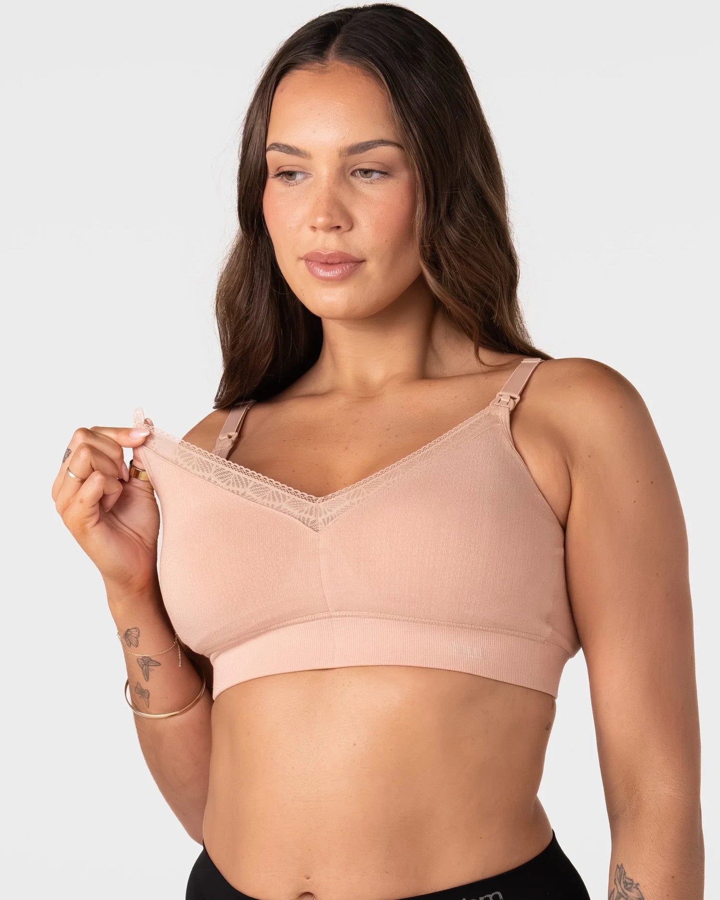 Hotmilk Caress Flexfit Nursing Bra - Cashmere Regular