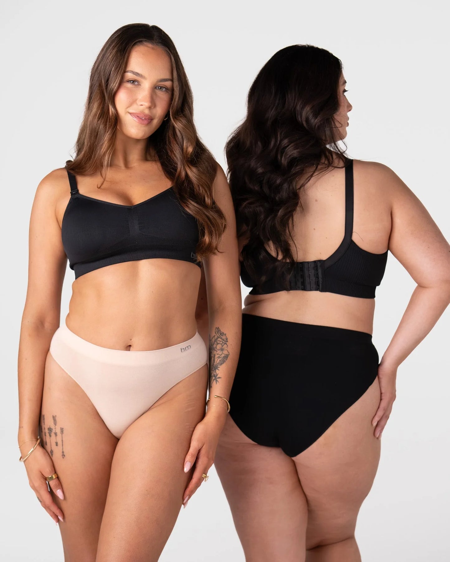 Hotmilk My Necessity Seamless 2pk Briefs - Black & Frappe