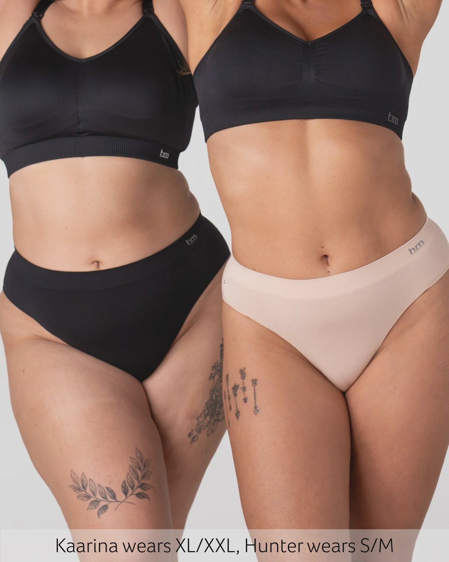 Hotmilk My Necessity Seamless 2pk Briefs - Black & Frappe