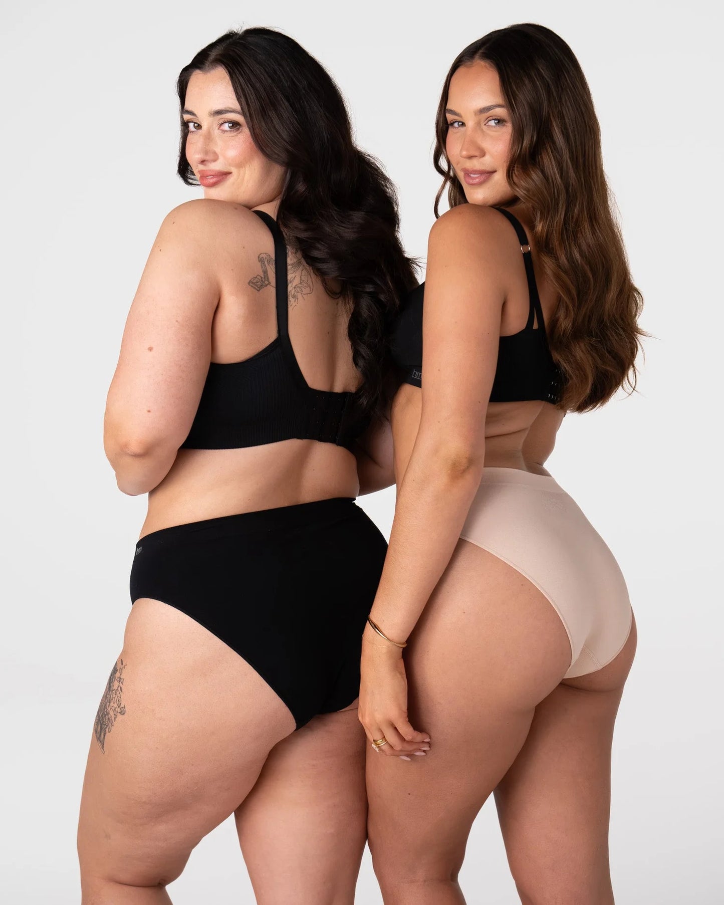 Hotmilk My Necessity Seamless 2pk Briefs - Black & Frappe