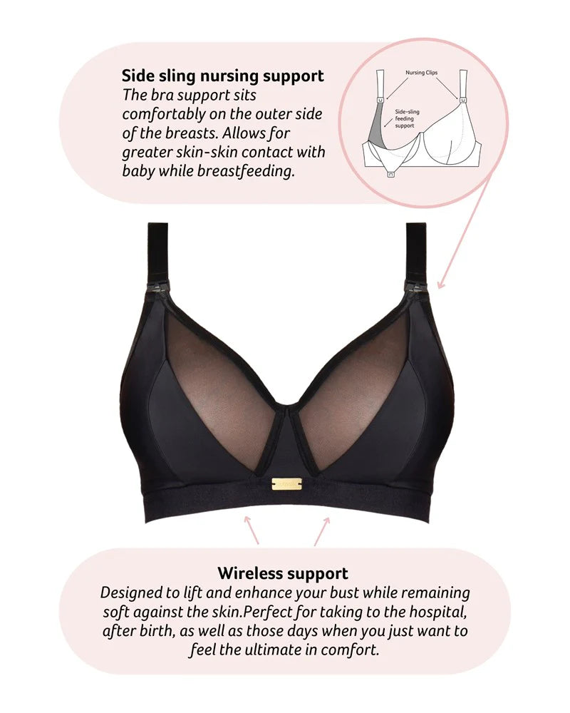 Hotmilk Flawless Full Cup Plunge - Black