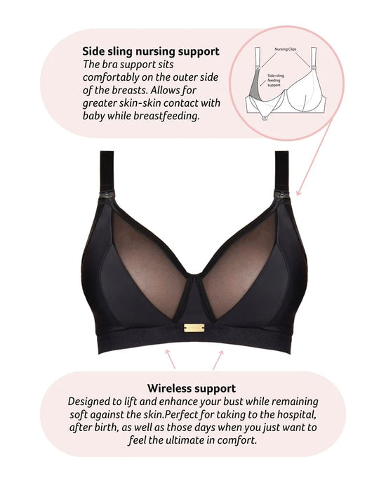 Hotmilk Flawless Full Cup Plunge - Black