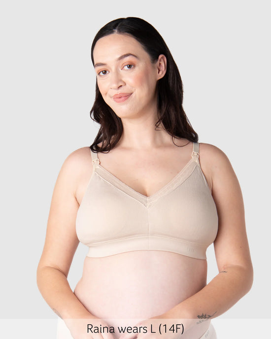 Hotmilk Caress Flexfit Nursing Bra - Oat