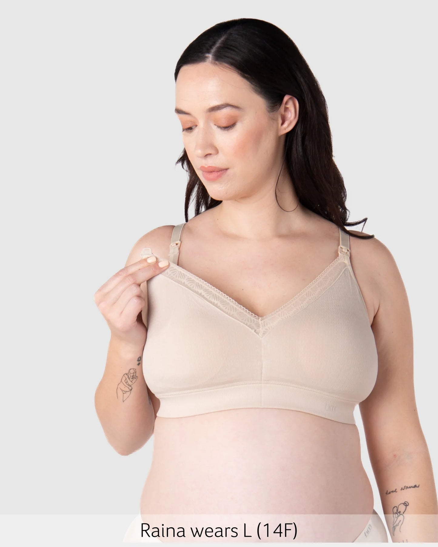 Hotmilk Caress Flexfit Nursing Bra - Oat