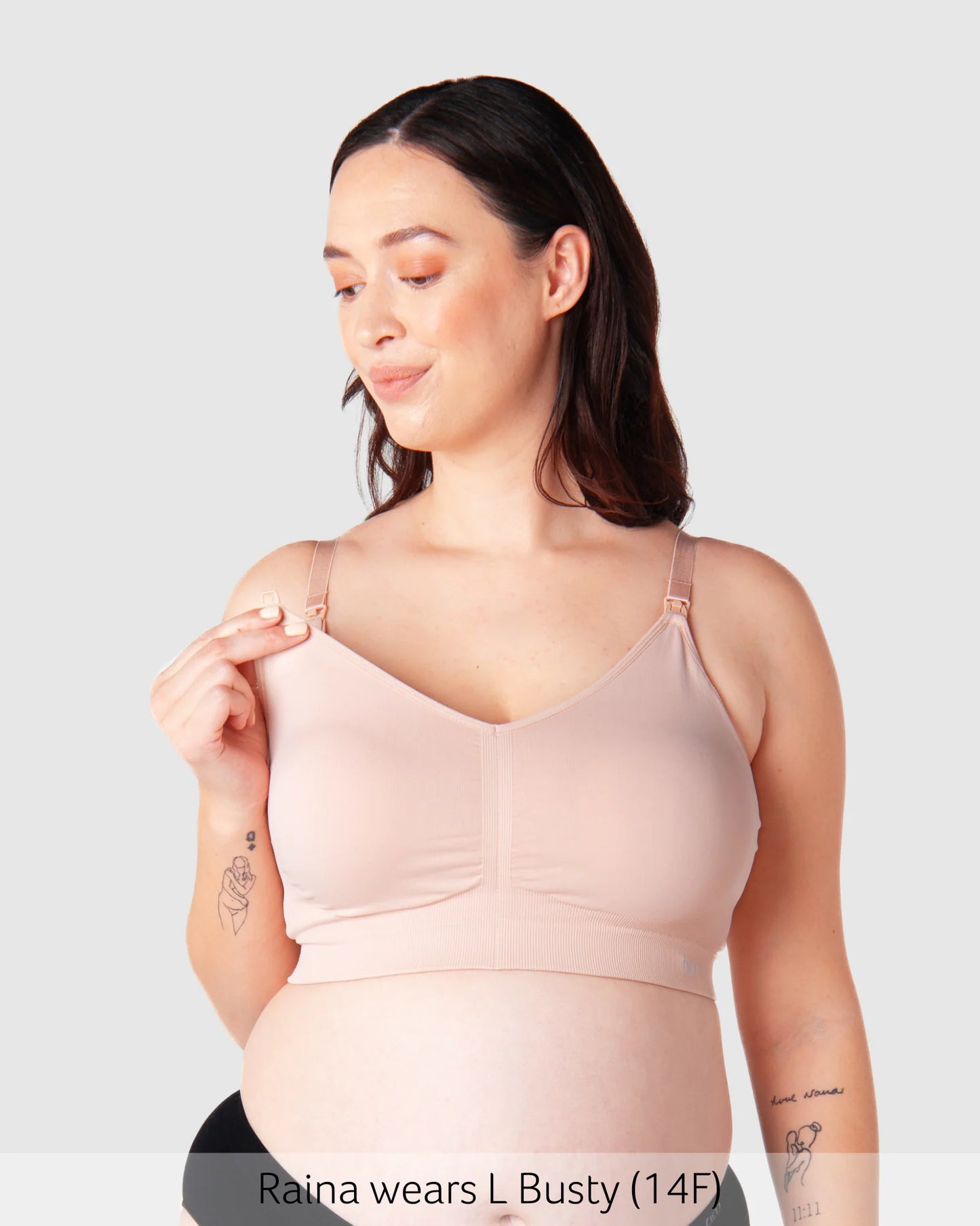 Hotmilk My Necessity 2.0 FlexFit Nursing Bra - Ballet Pink Busty