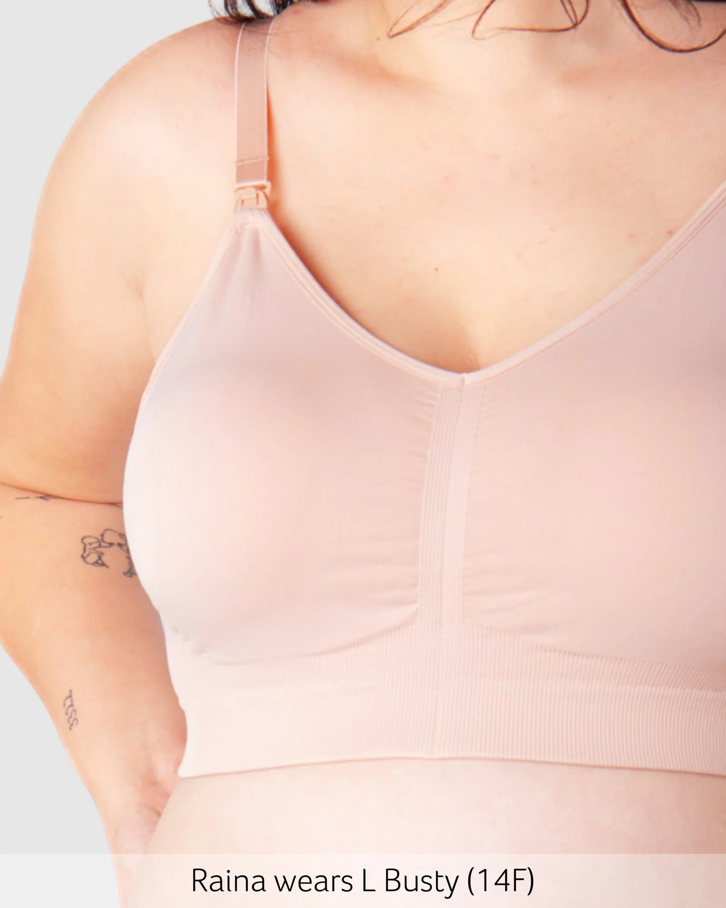 Hotmilk My Necessity 2.0 FlexFit Nursing Bra - Ballet Pink Busty