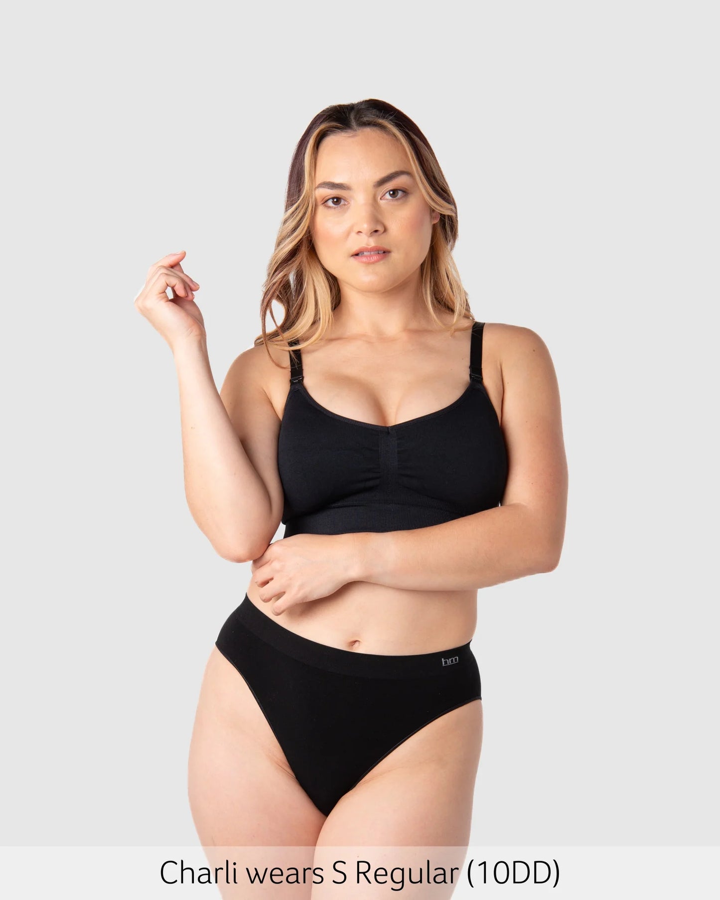 Hotmilk My Necessity 2.0 FlexFit Nursing Bra - Regular Black