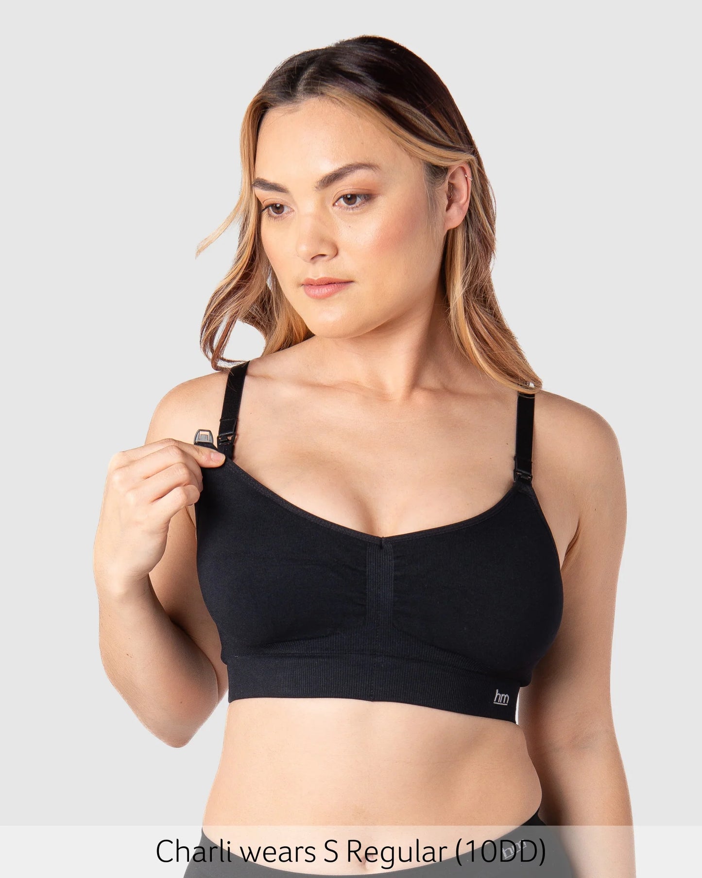 Hotmilk My Necessity 2.0 FlexFit Nursing Bra - Regular Black