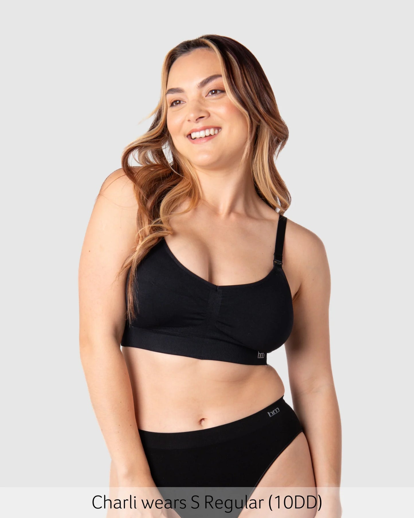 Hotmilk My Necessity 2.0 FlexFit Nursing Bra - Regular Black
