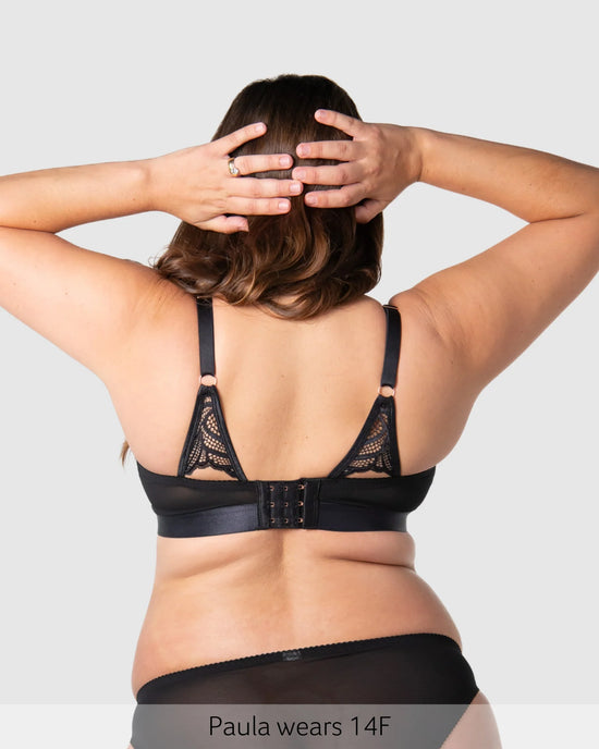 Hotmilk Warrior 2.0 FlexFit Nursing Bra - Black
