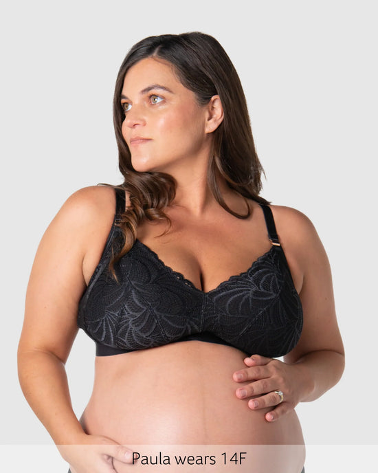 Hotmilk Warrior 2.0 FlexFit Nursing Bra - Black