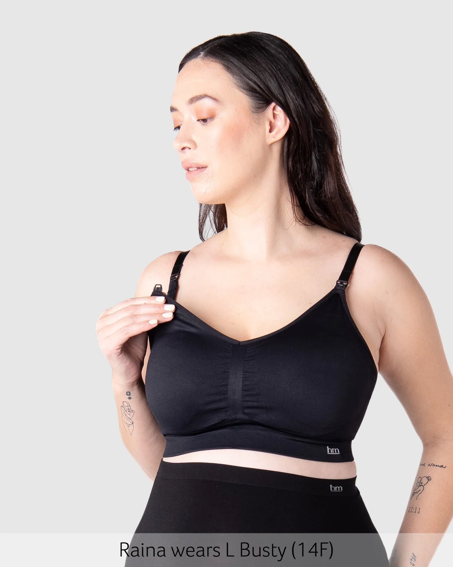 Hotmilk My Necessity 2.0 FlexFit Nursing Bra - Black Busty