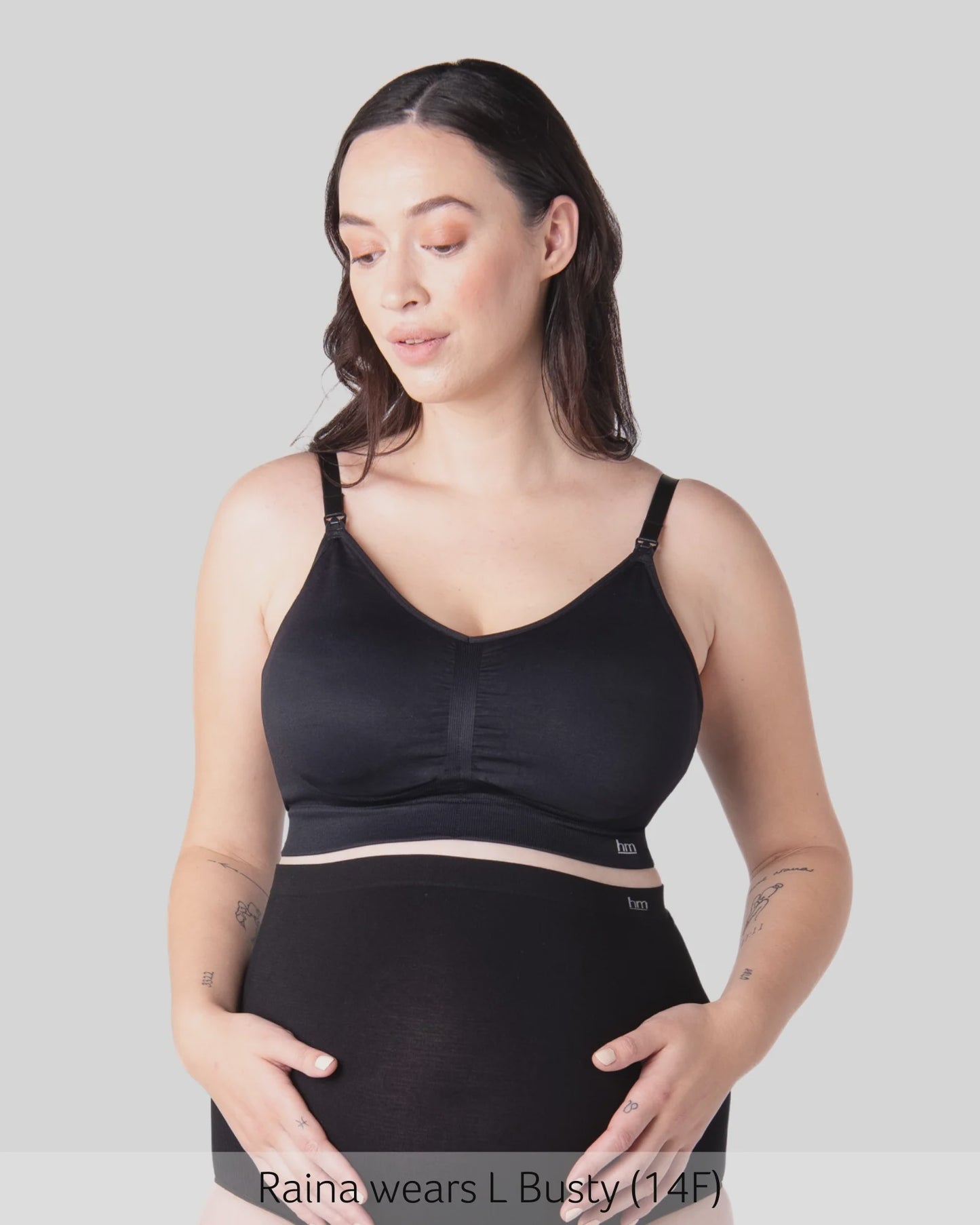 Hotmilk My Necessity 2.0 FlexFit Nursing Bra - Black Busty
