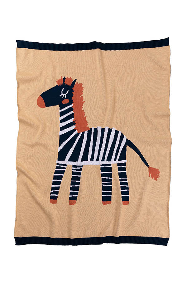 Indus Zebra Blanket