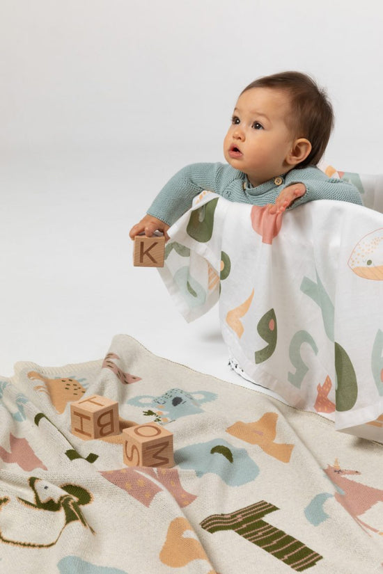 Indus Swaddle Alphabet