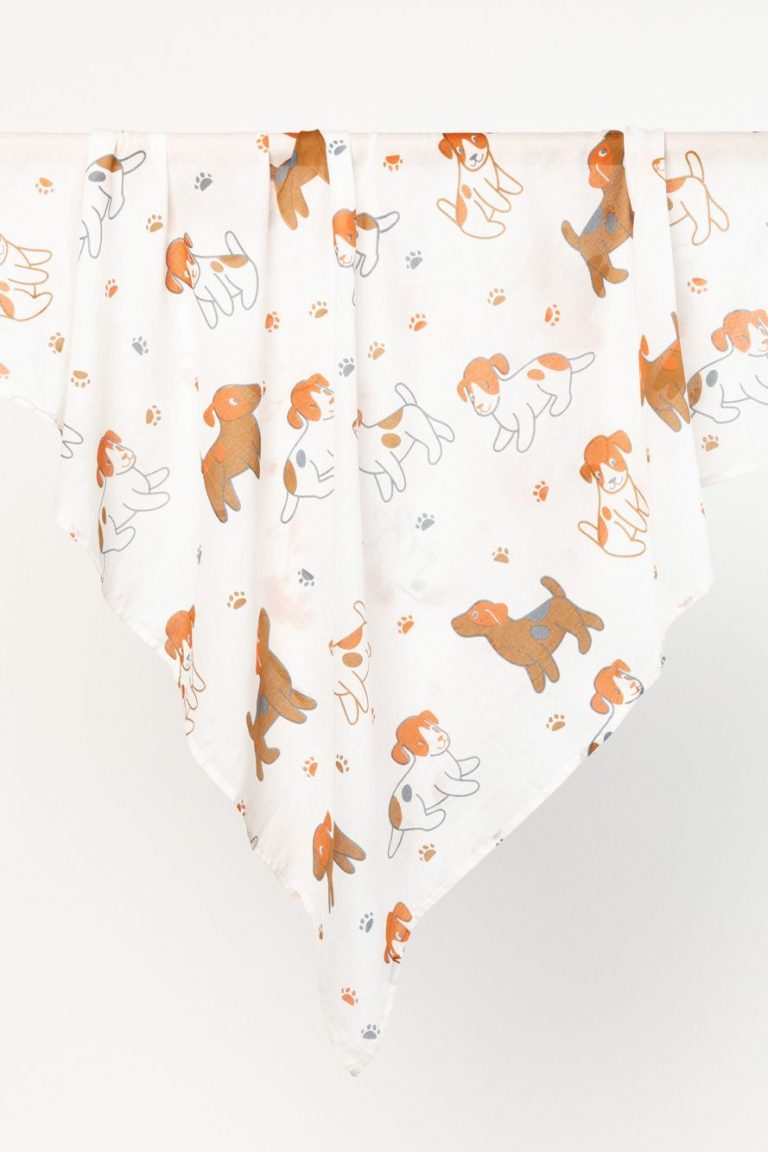 Indus Swaddle Playful Puppies