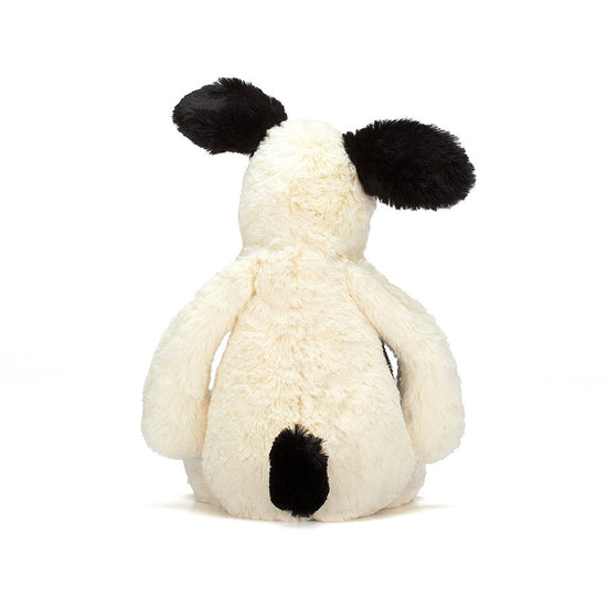 Jellycat Bashful Black & Cream Puppy Small