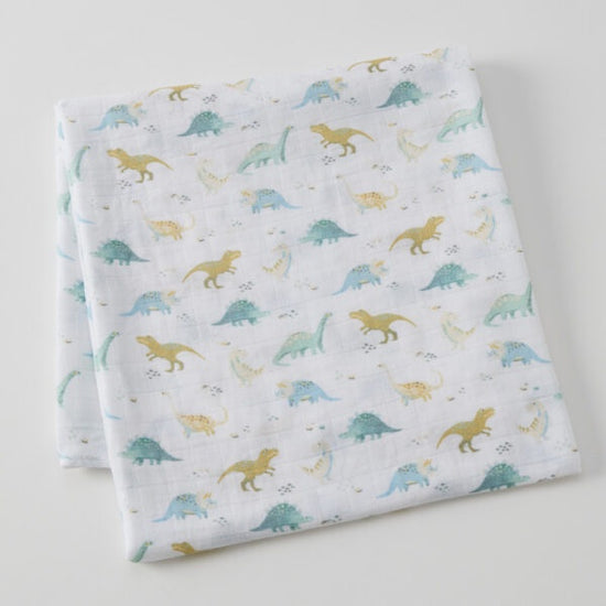 Jiggle & Giggle Dallying Dinosaurs Muslin Wrap