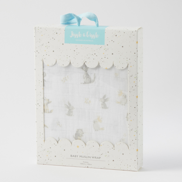 Jiggle & Giggle Little Aussie Critters Muslin Wrap
