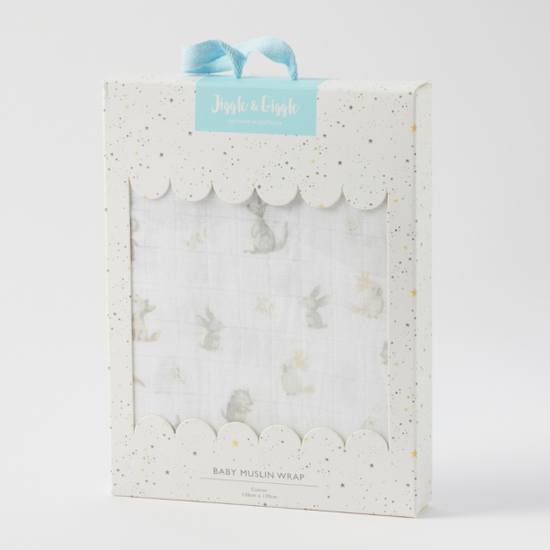 Jiggle & Giggle Little Aussie Critters Muslin Wrap